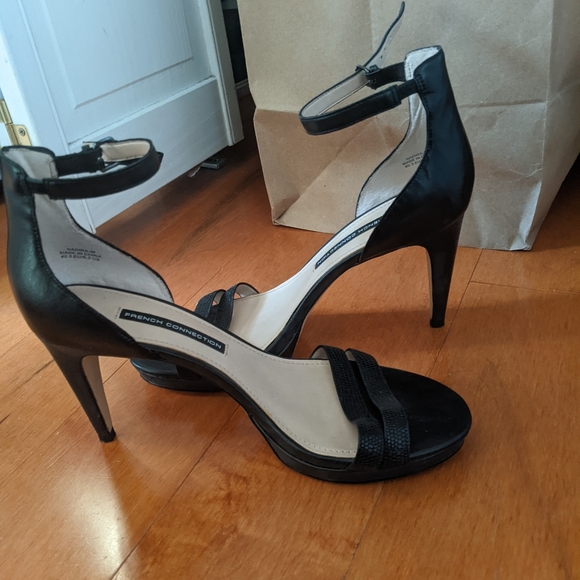 Black French Connection heels - Picture 2 of 5